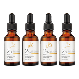 BB AMINO 科研 2% 乙基維他命C美白精華, 30ml, 4件