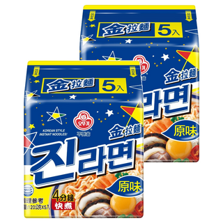 OTTOGI 不倒翁 金拉麵 原味 120g, 10包
