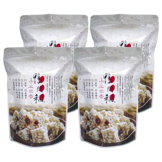 鴨間稻 手工米香 原味白米 120g 全素vegan, 4包