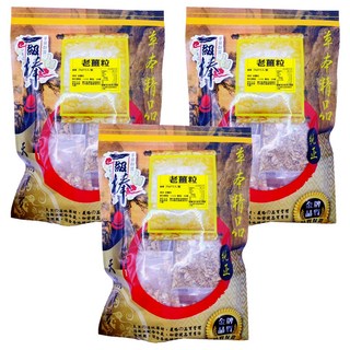 老薑粒, 3D立體茶粒 天然新鮮 微辛芳香, 20g, 3包