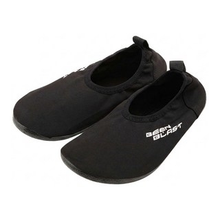 N-BERA Bean blast 關節保護墊室內鞋 L(250~255mm) 防滑設計 舒適透氣, 1雙, 黑色