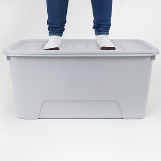 가쯔 마카롱 리빙박스, 라이트그레이, 72L, 2개