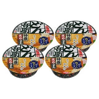 NISSIN 日清 咚兵衛 特盛豆皮碗麵, 4入