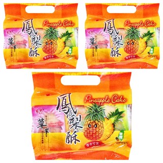 詠嘉 鳳梨酥綜合包, 300g, 3袋