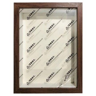 FOSO中空立體相框/胡桃木色-6吋擺台(10*15cm)中空3cm,1入, 1件