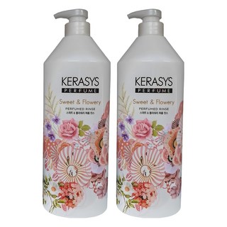 KERASYS 甜美花香香氛護髮乳, 1L, 2瓶