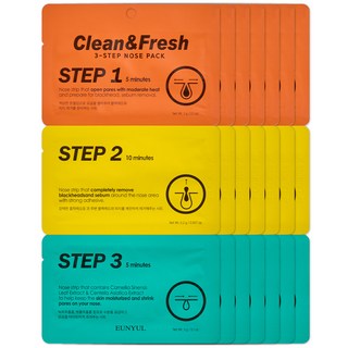 eunyul 三步驟妙鼻貼, 1盒, 7盒