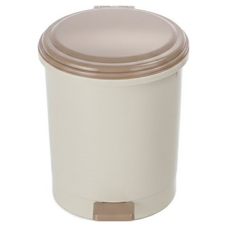 KEYWAY 聯府 朝代垃圾桶 4.5L, 棕色 + 米色