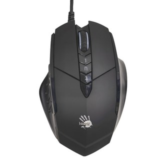 A4TECH 雙飛燕 Bloody 血手幽靈 V7 滑鼠 含血手寶典軟體, 黑色