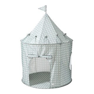 3 sprouts 兒童遊戲帳篷 3歲以上適用 遊戲屋, 格紋 + 藍色, 1個