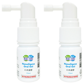 nano 翰強 速口舒 口內凝膠-噴瓶型, 15ml, 2瓶