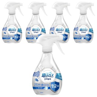 febreze 風倍清 織物強力消臭噴霧 潔淨香, 370ml, 5瓶