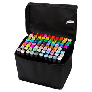 comet 藝術馬克筆 + 筆袋套組, 80色, 1組