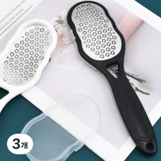 Daily On 舒適腳部去角質器 黑色, 3個, 1入, 100g