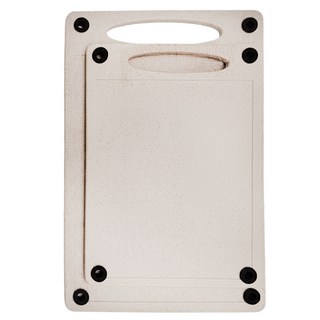 HOLA 和樂家居 環保麥纖維止滑砧板, 米色, 1組