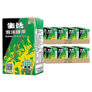 nulife 生活 泡沫綠茶, 250ml, 48入
