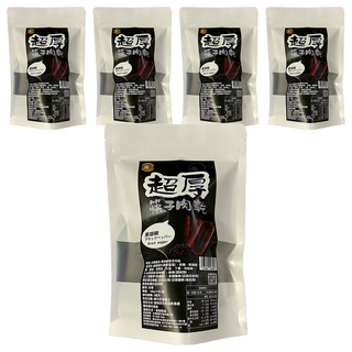 SUNFOOD 太禓食品 超厚筷子真空肉乾 黑胡椒口味, 160g, 5包