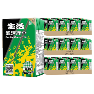 nulife 生活 泡沫綠茶, 250ml, 72入