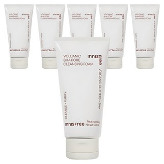 INNISFREE BHA火山泥毛孔調理潔面乳, 150g, 6條
