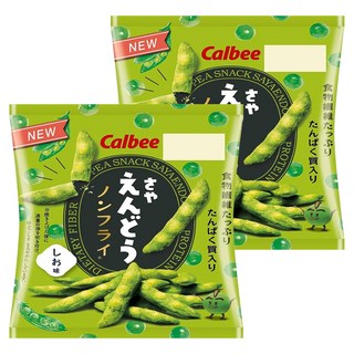 Calbee 卡樂比 豌豆條, 61g, 2包