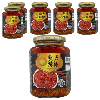 金太子 朝天辣椒, 350g, 6罐