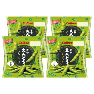 Calbee 卡樂比 豌豆條, 61g, 4包