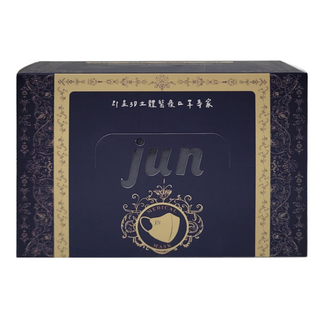 JUN 郡昱 立體醫療口罩 未滅菌 M 13.5 x 10.5cm, 紳士藍, 20片, 1盒