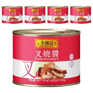 李錦記 叉燒醬, 2.55kg, 5罐