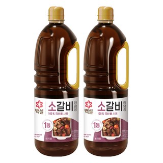 백설 소갈비 양념, 2.05kg, 2개