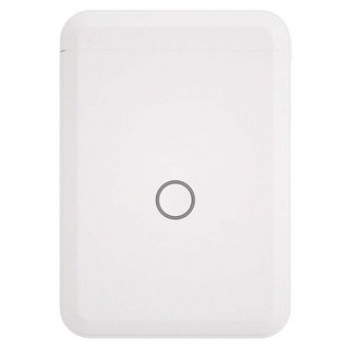 NIIMBOT 迷你標籤機，機身尺寸108*76*30mm，機身淨重150g，藍芽連接, 白色, 1個