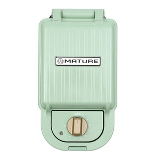MATURE美萃 熱壓三明治鬆餅機 CY-1622 薄荷綠