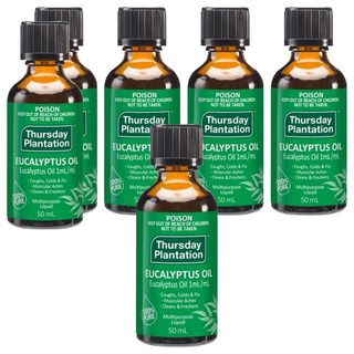 Thursday Plantation 星期四農莊 精油 尤加利, 50ml, 6瓶