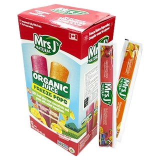 Weeny Beeny 冷凍草莓芒果柳橙鳳梨果汁條, 42.5克, 12個