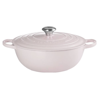 LE CREUSET 典藏琺瑯鑄鐵鍋媽咪鍋, 1個, 粉色, 24cm