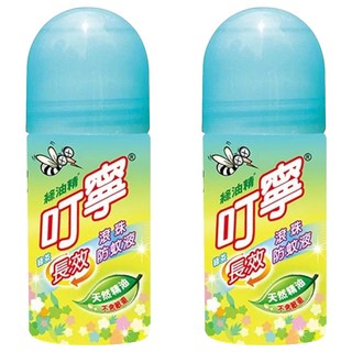 叮寧 長效滾珠防蚊液 天然精油, 50ml, 2瓶