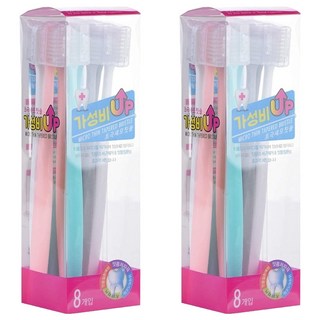 矯正用牙刷, 8支, 2組
