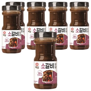 백설 소갈비 양념, 840g, 6개