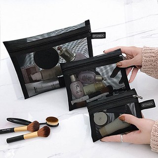 Roji 網格化妝品收納袋3雙組