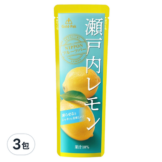 Gold-Pak 風味果汁棒 瀨戶內檸檬, 80g, 3包