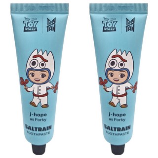 SALTRAIN BTS 玩具總動員聯名牙膏 J-hope 70g 口腔清潔 牙齒護理, 2條
