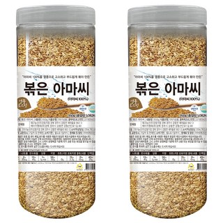 대구농산 볶은 아마씨 통, 950g, 2개