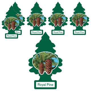 Little Trees 小樹 香片 松果, 車用/居家/辦公室適用, 清新香味, 7g, 6片