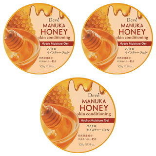 熊野油脂 DOVE 麥盧卡蜂蜜保濕凝膠 300g, 3罐