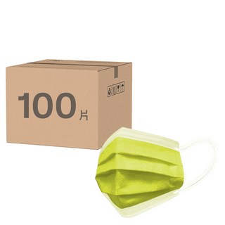 SH 上好生醫 成人平面醫療口罩 未滅菌, 酪梨綠, 50片, 2盒