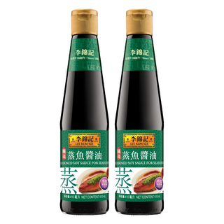 李錦記 蒸魚醬油, 410ml, 2瓶