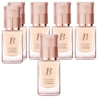 BANILA CO 芭妮蘭 台灣公司貨 超完美持久無瑕粉底液 14ml, 6件, 19L 白皙色