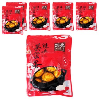 所長茶葉蛋 獨家研發辣味茶葉蛋, 香氣十足不辣口, 多種中藥材製成, 785g, 6包