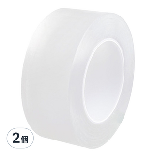 德利生活 強力奈米雙面膠 3cm x 5m, 2個