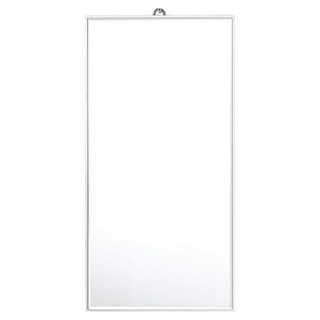現代浴室適用壁掛鏡 300 x 600 mm, 白色