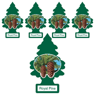 Little Trees 小樹 香片 松果, 車用/居家/辦公室適用, 清新香味, 7g, 5片